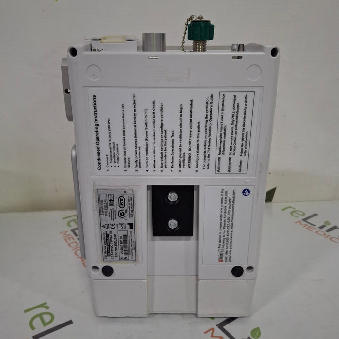 Zoll Zoll Eagle II MRI Ventilator Respiratory reLink Medical