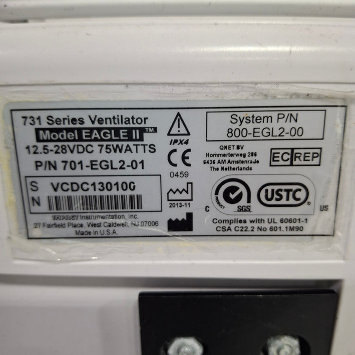 Zoll Zoll Eagle II MRI Ventilator Respiratory reLink Medical