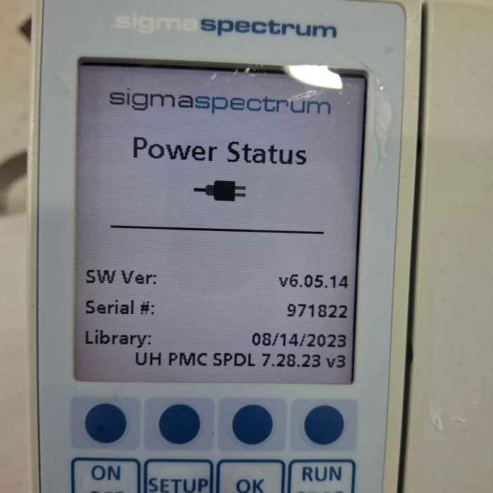 Baxter Baxter Sigma Spectrum 6.05.14 without Battery Infusion Pump Infusion Pump reLink Medical