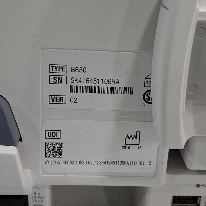 GE Healthcare GE Healthcare Carescape B650 Critical Care Patient Monitor Patient Monitors reLink Medical