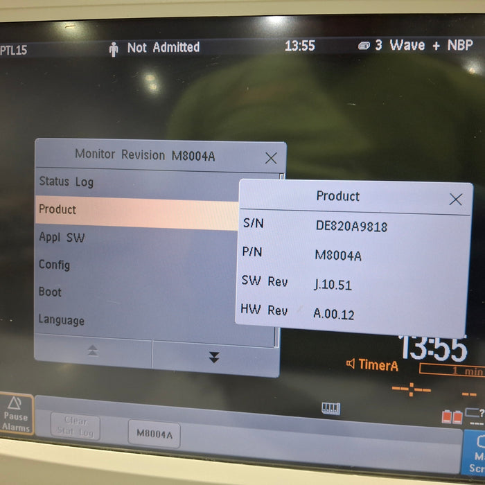 Philips IntelliVue MP50 - Anesthesia Patient Monitor