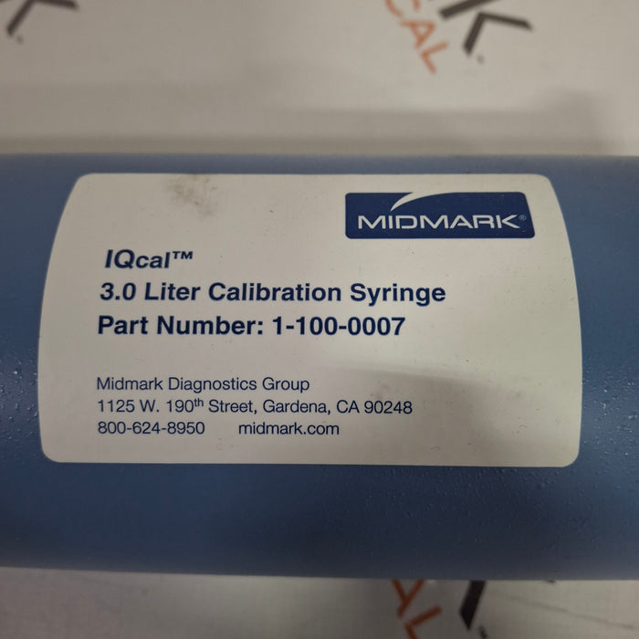 Midmark IQcal 3.0 Liter Calibration Syringe