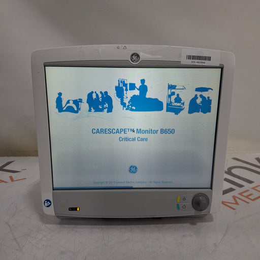 GE Healthcare GE Healthcare Carescape B650 Critical Care Patient Monitor Patient Monitors reLink Medical