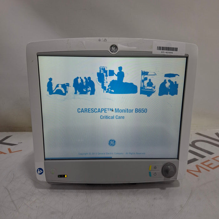 GE Healthcare GE Healthcare Carescape B650 Critical Care Patient Monitor Patient Monitors reLink Medical
