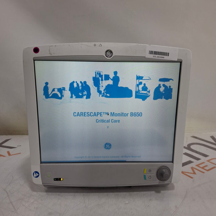 GE Healthcare Carescape B650 Critical Care Patient Monitor