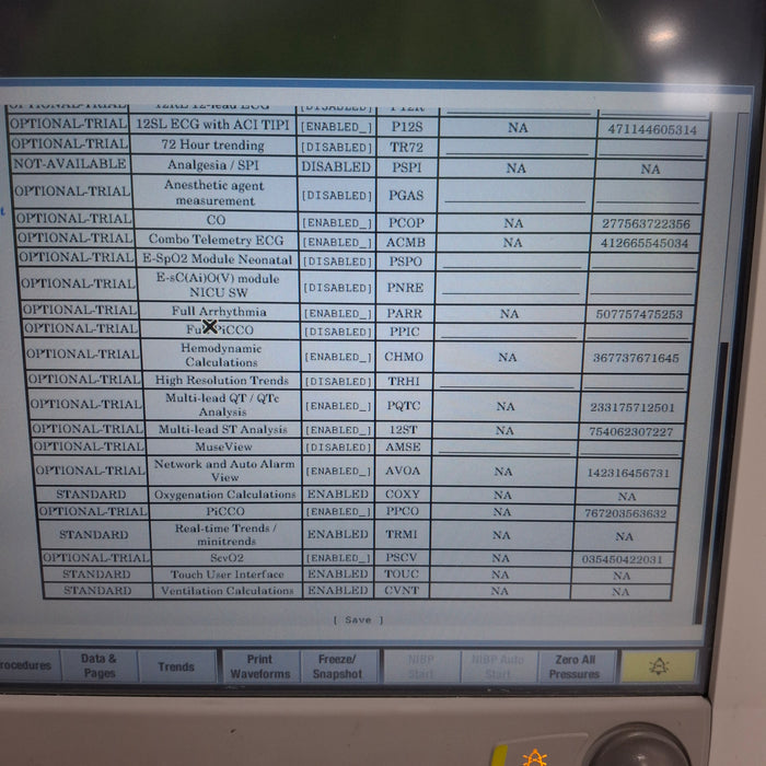 GE Healthcare Carescape B650 Critical Care Patient Monitor