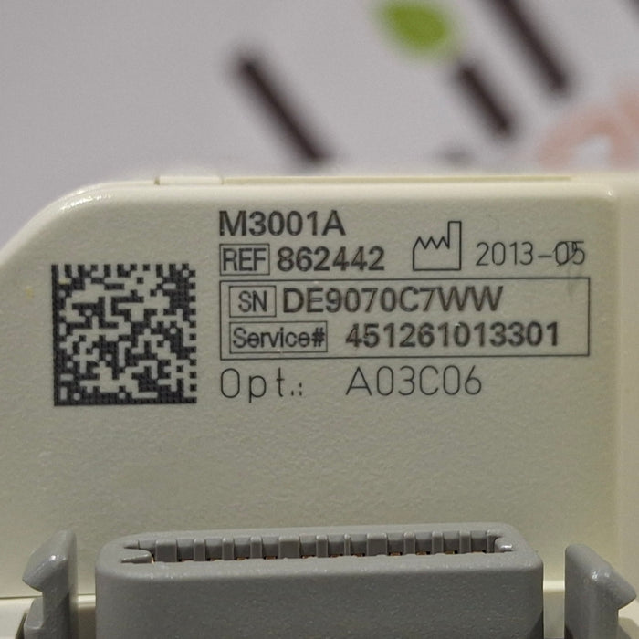 Philips Philips M3001A-A03C06 Masimo SpO2, NIBP, ECG, Temp, IBP MMS Module Patient Monitors reLink Medical