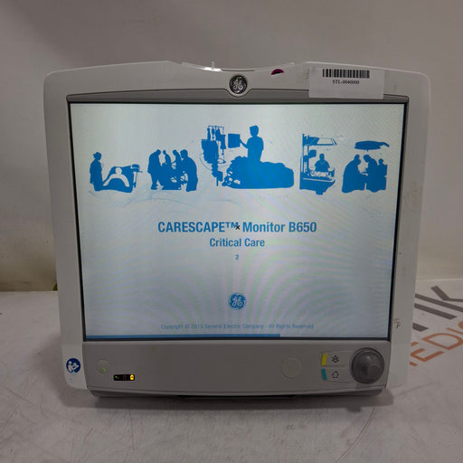 GE Healthcare GE Healthcare Carescape B650 Critical Care Patient Monitor Patient Monitors reLink Medical