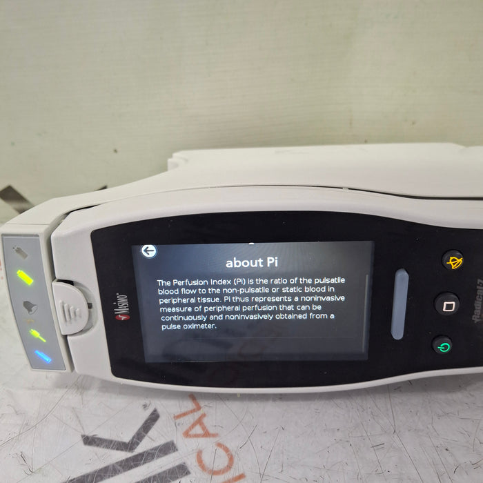 Masimo Masimo Radical 7 Pulse Oximeter w/ Base Patient Monitors reLink Medical