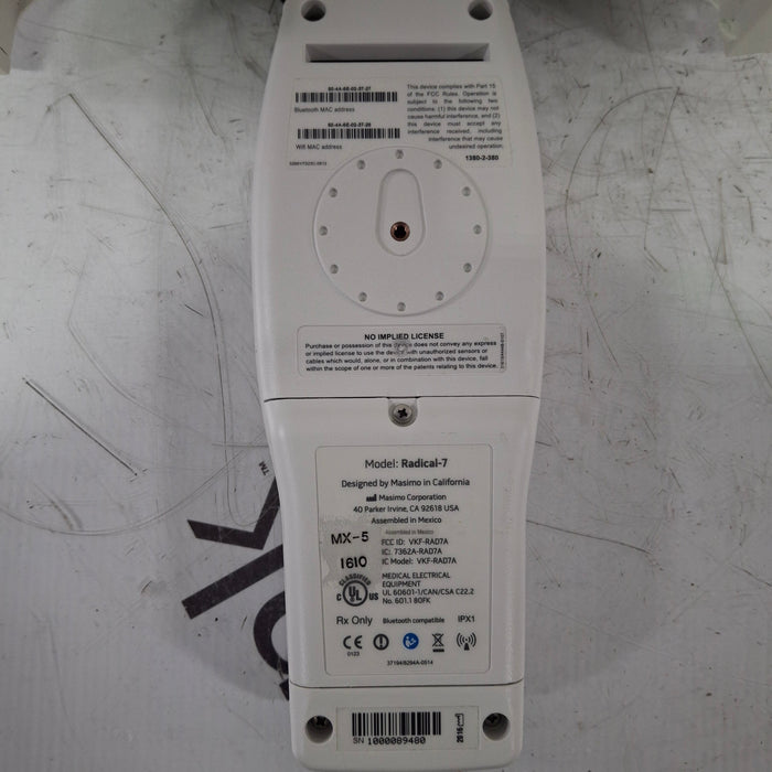 Masimo Masimo Radical 7 Pulse Oximeter w/ Base Patient Monitors reLink Medical