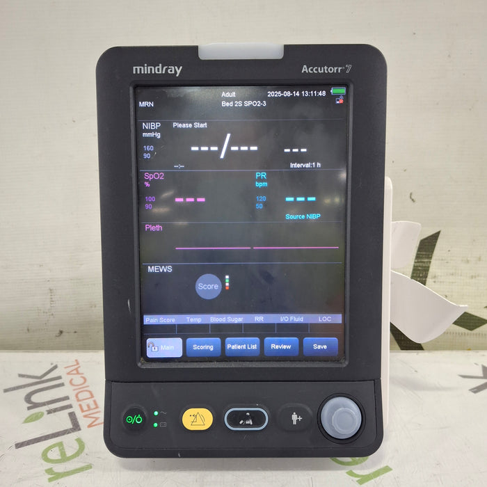 Mindray Accutorr 7 Vital Signs Monitor
