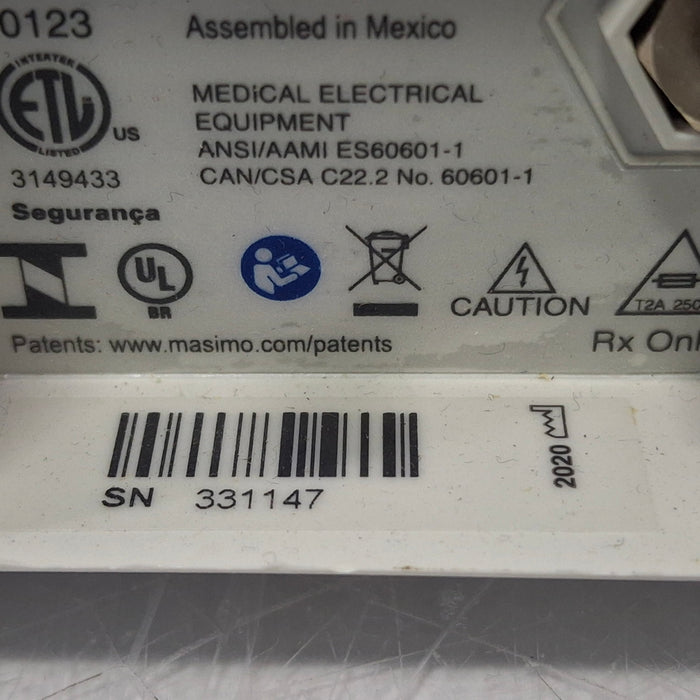 Masimo Radical 7 Pulse Oximeter w/ Base