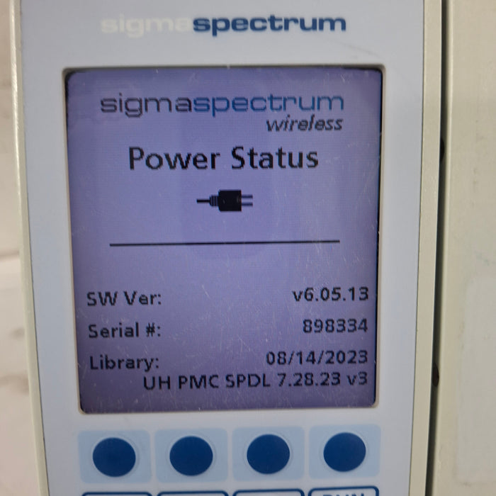 Baxter Baxter Sigma Spectrum 6.05.13 without Battery Infusion Pump Infusion Pump reLink Medical