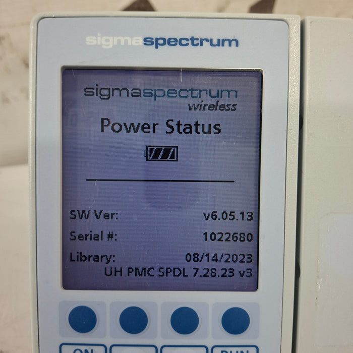Baxter Baxter Sigma Spectrum 6.05.13 without Battery Infusion Pump Infusion Pump reLink Medical