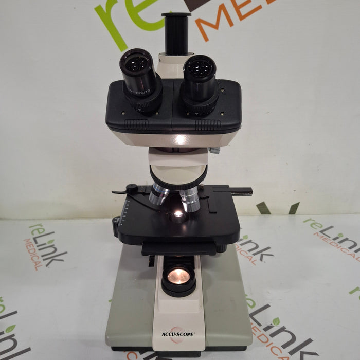 Accu-Scope Incorporated Accu-Scope Incorporated 3000 Binocular Microscope Lab Microscopes reLink Medical