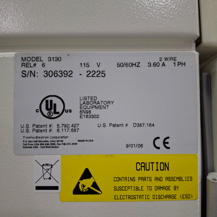 Thermo Scientific 3130 Forma Series II Water Jacketed CO2 Incubator