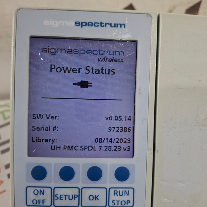 Baxter Baxter Sigma Spectrum 6.05.14 without Battery Infusion Pump Infusion Pump reLink Medical