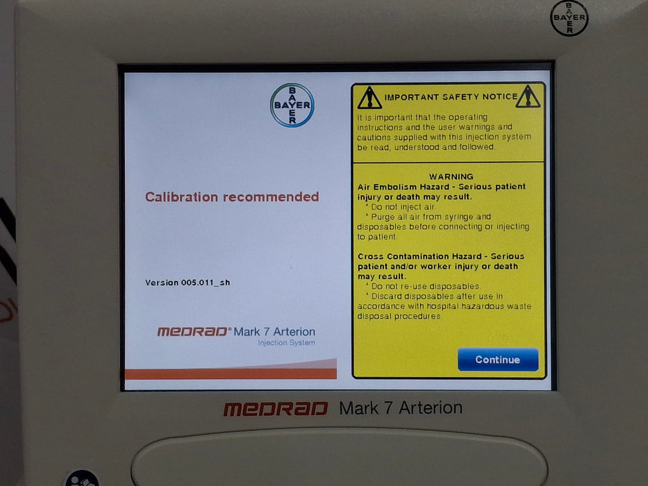 Medrad Mark 7 Arterion Injector System