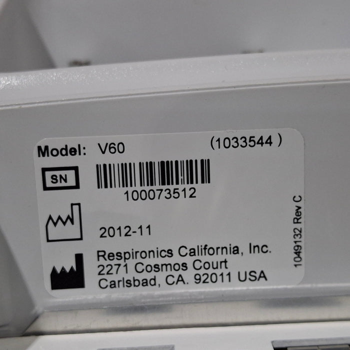 Philips Philips Respironics V60 BiPAP Ventilator Respiratory reLink Medical