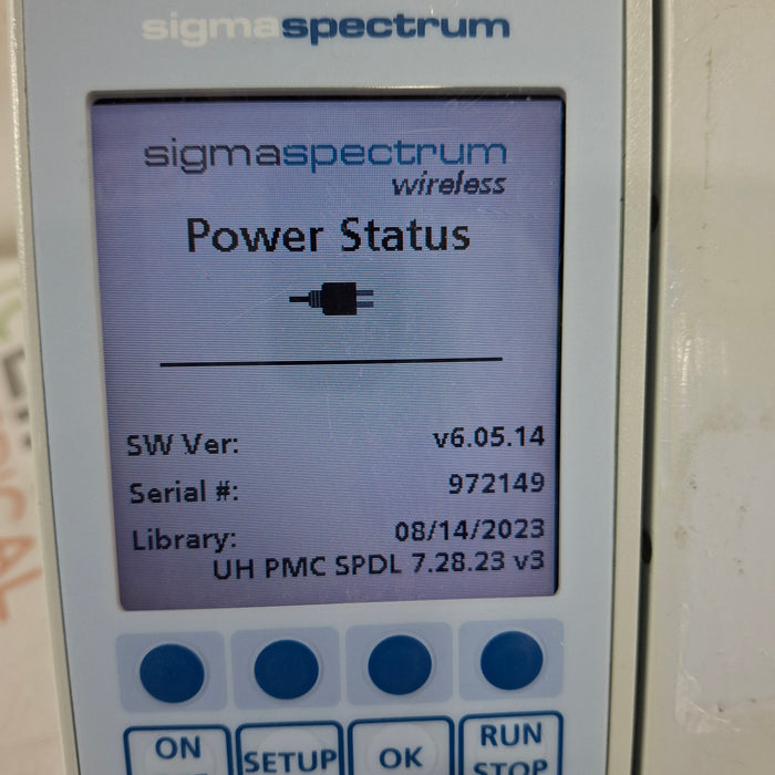 Baxter Baxter Sigma Spectrum 6.05.14 without Battery Infusion Pump Infusion Pumps reLink Medical