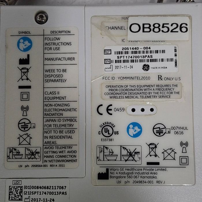 GE Healthcare GE Healthcare Mini Telemetry System Wireless Fetal Monitor Patient Monitors reLink Medical