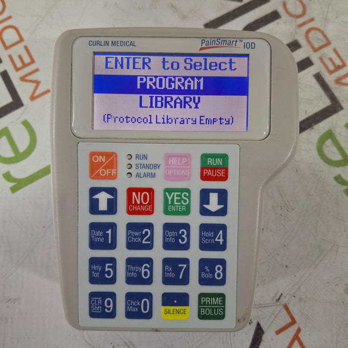 Moog Medical Moog Medical Curlin Painsmart IOD Ambulatory Infusion Pump Infusion Pump reLink Medical