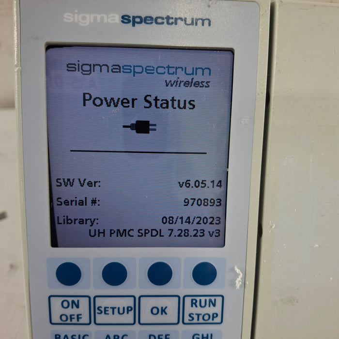 Baxter Baxter Sigma Spectrum 6.05.14 without Battery Infusion Pump Infusion Pump reLink Medical