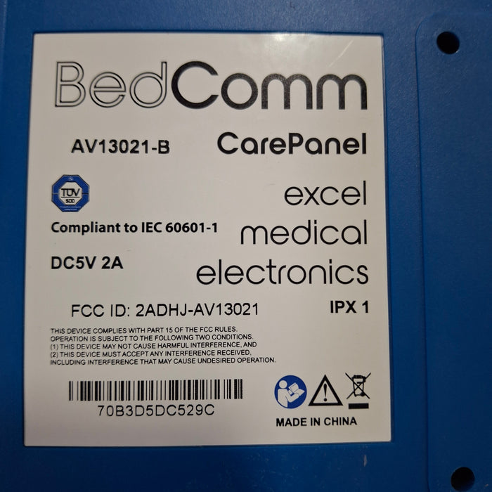 Hill-Rom BedComm CarePanel Patient Monitor