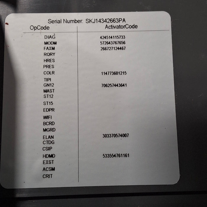 GE Healthcare MAC 5500 ECG without CAM Module