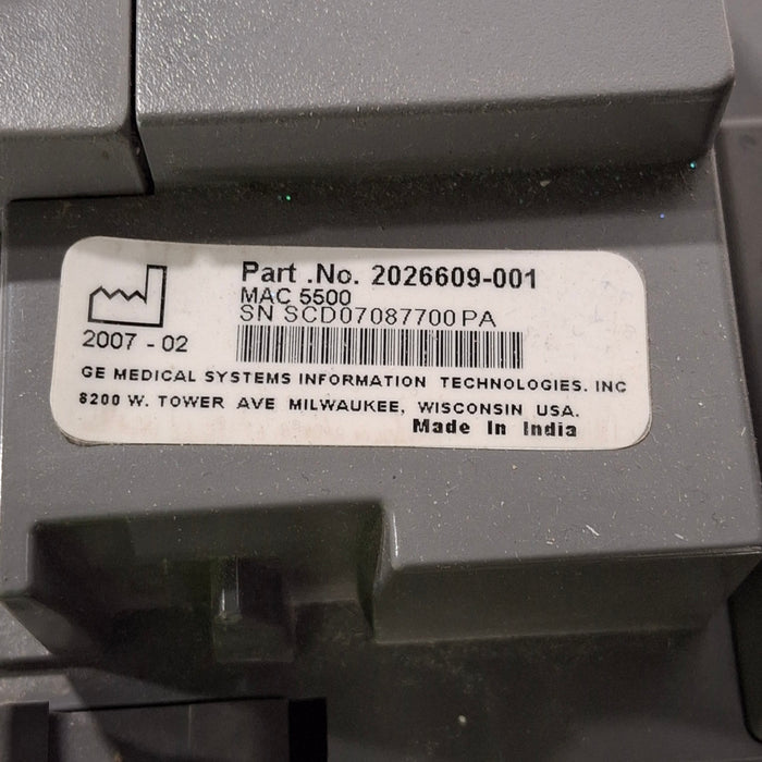 GE Healthcare MAC 5500 ECG without CAM Module