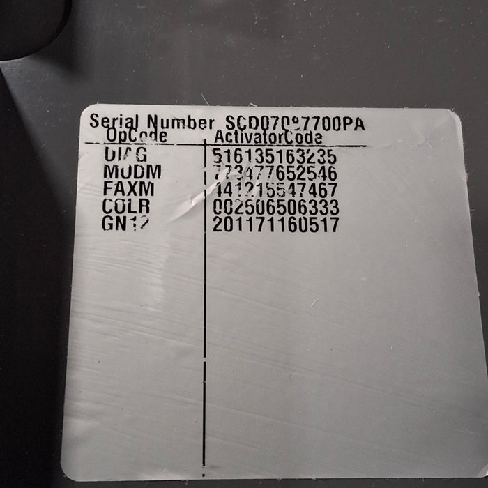 GE Healthcare MAC 5500 ECG without CAM Module