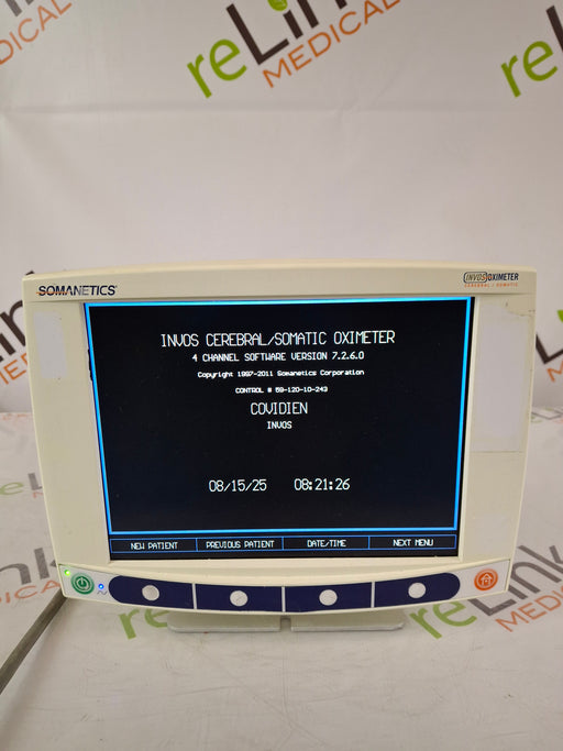 Somanetics Somanetics Invos 5100C Cerebral Oximeter Monitor Patient Monitors reLink Medical