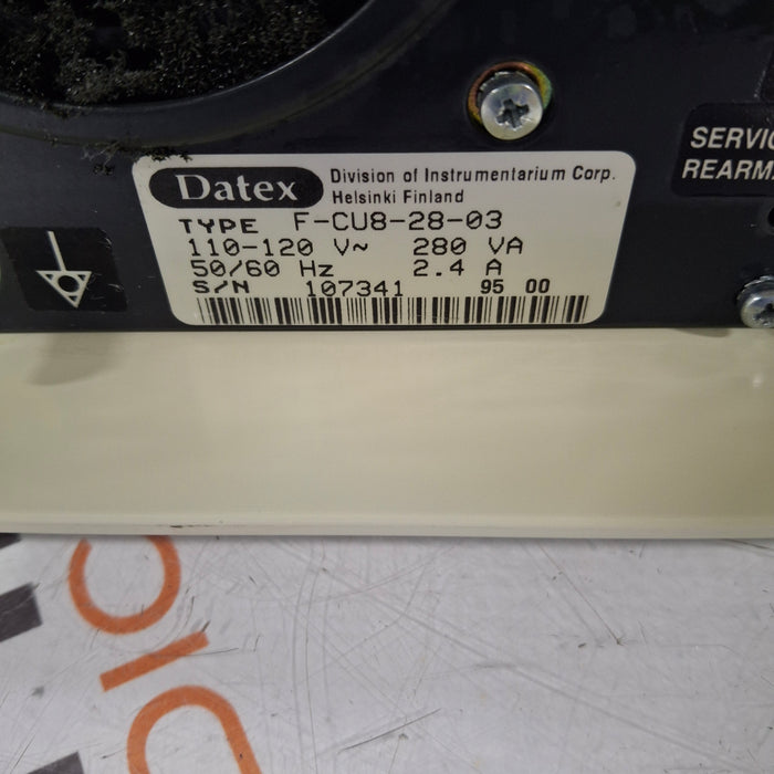 Datex-Ohmeda F-CU8 Multi-Parameter Anesthesia Monitor