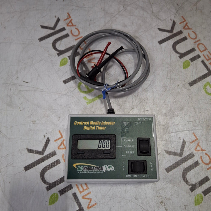 BC Biomedical BC20-35212 Contrast Media Injector Digital Timer