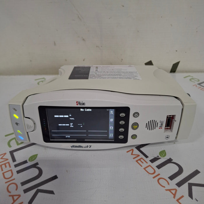 Masimo Masimo Radical 7 Pulse Oximeter w/ Base Patient Monitors reLink Medical