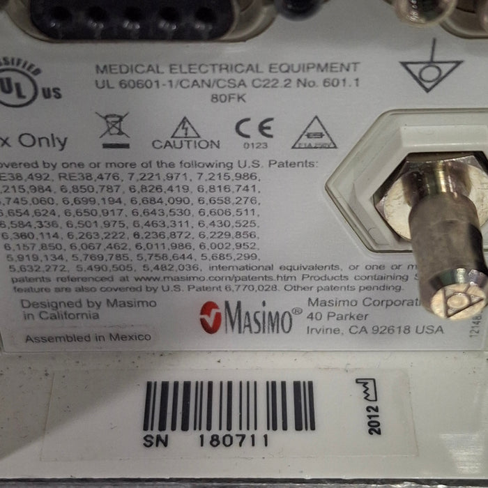 Masimo Masimo Radical 7 Pulse Oximeter w/ Base Patient Monitors reLink Medical