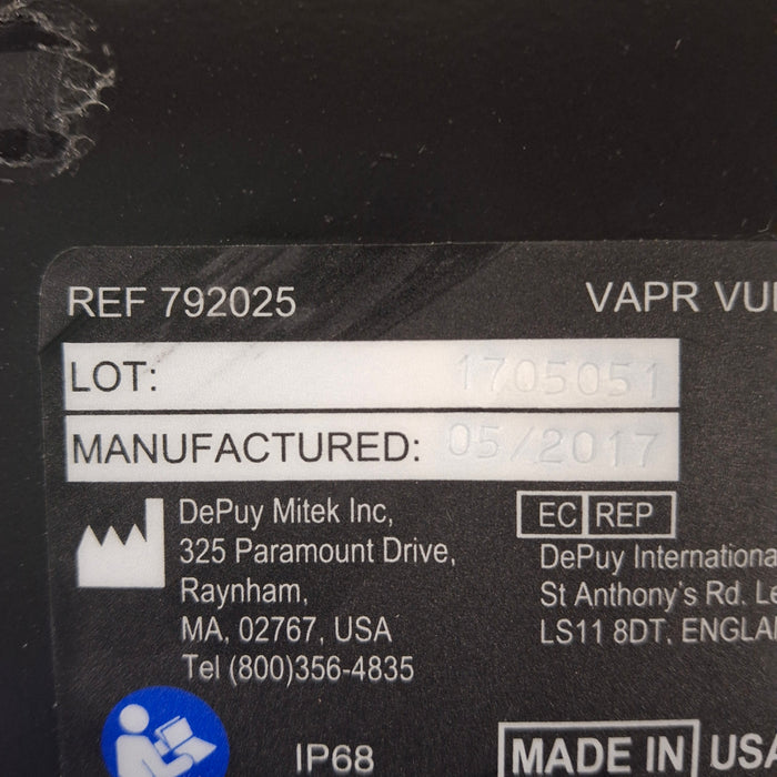 DePuy DePuy VAPR VUE 792025 Wireless Footswitch Surgical Equipment reLink Medical