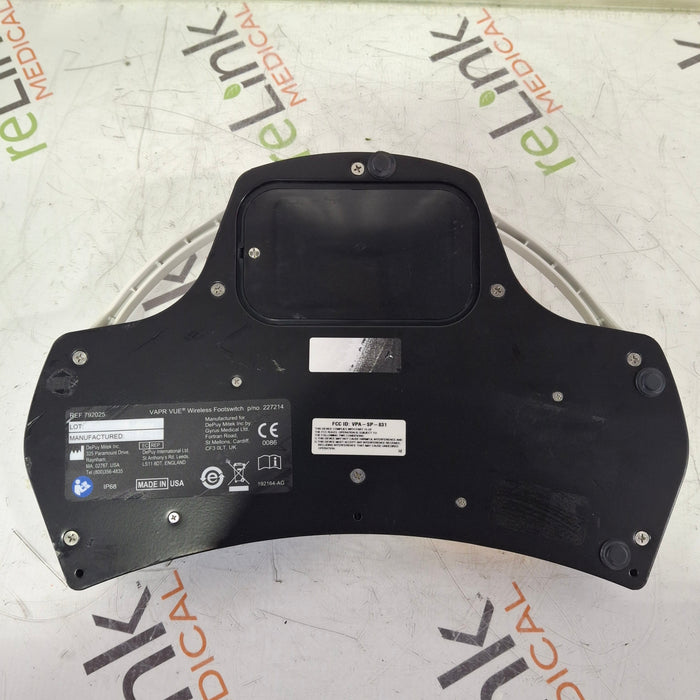 DePuy DePuy VAPR VUE 792025 Wireless Footswitch Surgical Equipment reLink Medical