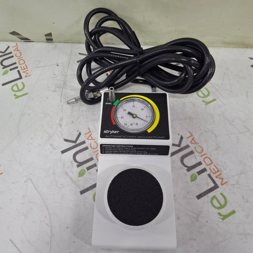 Stryker Stryker 206-500 Automatic High Vacuum Foot Pump Electrosurgical Units reLink Medical