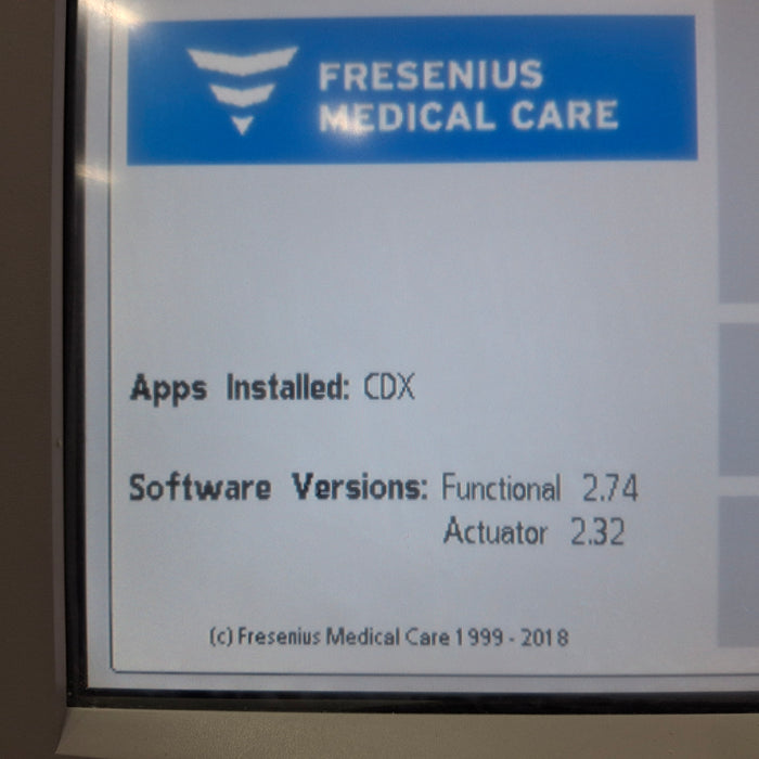 Fresenius Fresenius 2008T Dialysis Machine Hemodialysis Dialysis reLink Medical