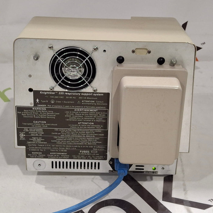 Nellcor Nellcor KnightStar 335 Respiratory Support System Control Module Respiratory reLink Medical