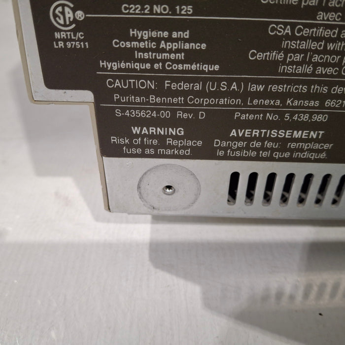 Nellcor Nellcor KnightStar 335 Respiratory Support System Control Module Respiratory reLink Medical