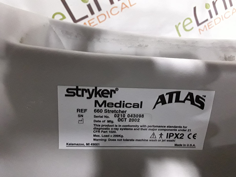 Stryker Stryker 660 Stretcher Beds & Stretchers reLink Medical