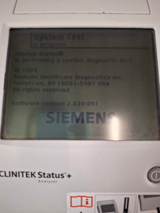 Siemens Siemens Clinitek Status + Urine Analyzer Clinical Lab reLink Medical