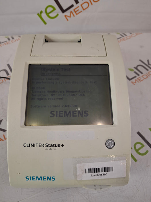 Siemens Siemens Clinitek Status + Urine Analyzer Clinical Lab reLink Medical