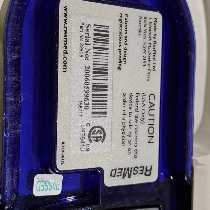 ResMed ResMed S8 Compact CPAP System Respiratory reLink Medical