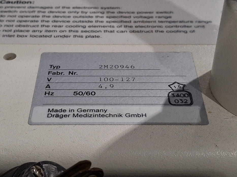 Draeger Medical Draeger Medical Babytherm 8010 Infant Warmer Infant Warmers and Incubators reLink Medical