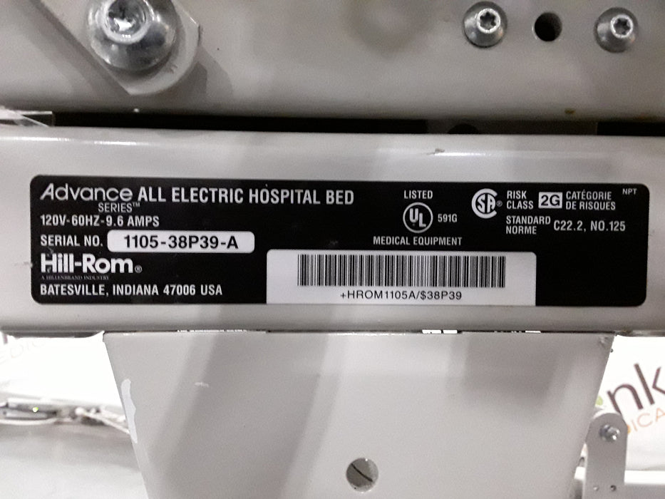 Hill-Rom Hill-Rom Advance All Electric Hospital Bed Beds & Stretchers reLink Medical