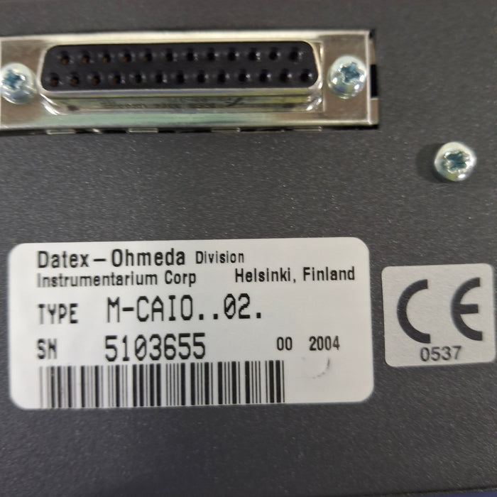 GE Healthcare GE Healthcare M-CAiO-02 Gas Module Patient Monitors reLink Medical