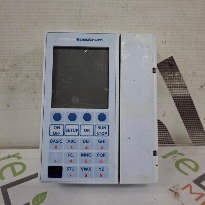 Baxter Sigma Spectrum w/Non Wireless or No Battery Infusion Pump